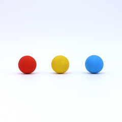 Esferas de Madeira com 3 (4cm) - Colorido