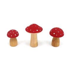 Cogumelos Encantados com 3 - Colorido - loja online