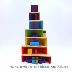 Arco-Íris de Brincar 7 arcos (28cm) - Colorido Arco-Íris - loja online