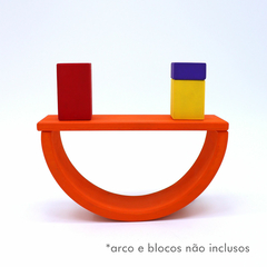 Placas de Construir 6 peças - Colorido Arco-íris - loja online
