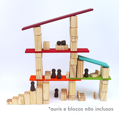 Placas de Construir 11 peças - Colorido Arco-íris - loja online