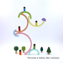 Arco-Íris de Brincar Midi 7 arcos (30cm) - Colorido Pastel - loja online