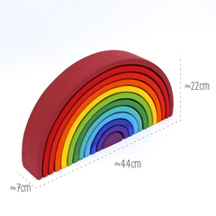 Arco-Íris de Brincar Gigante 12 arcos (44cm) - Colorido - comprar online
