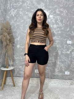 Short Preto Adora - Lemour Modas