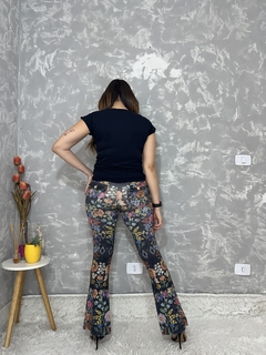 Calça Floral Vintage