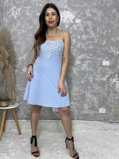 Vestido Azul Doce Doce - comprar online