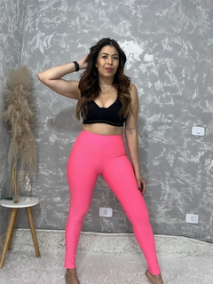 Calça Legging Rosa Neon - loja online