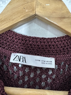 Cropped Crochê Zara - loja online