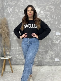 Blusa Tricô Preta Bershka - Lemour Modas