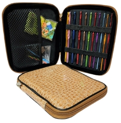 Set SKC 11 Agujas Crochet Con Estuche Y Accesorios