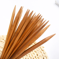 Set de 18 agujas circulares de bambú de 60 cm. en internet