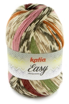 Lana Easy Jacquard De Katia 70% Acrílico Ovillo 250 Grs - Luno