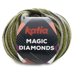 Lana Semigruesa Magic Diamonds de Katia x Unidad - tienda online