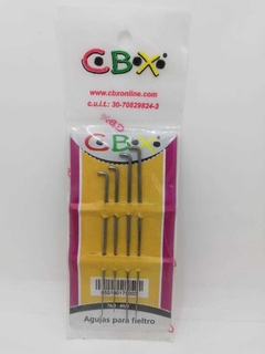 Pack de 4 Agujas de para bordar en Fieltro - CBX