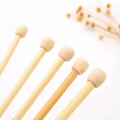 Set de 8 pares de Agujas de Tejer de Bambú en internet