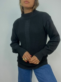 Suéter em Tricô Trançado na internet