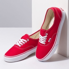 TENIS VANS AUTHENTIC RED na internet