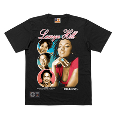 CAMISETA ORANGE LAURYN HILL PRETO