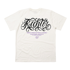 CAMISETA ORANGE COLLAB RICHTER BRANCO