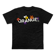 CAMISETA ORANGE LOGO ABELHA PRETO