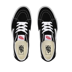 TENIS VANS SK8-LOW BLACK/WHITE - comprar online