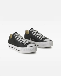 TENIS CONVERSE CHUCK TAYLOR ALL STAR LIFT PRETO BRANCO PRETO na internet