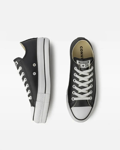 TENIS CONVERSE CHUCK TAYLOR ALL STAR LIFT PRETO BRANCO PRETO -  Hipster Store - Street Wear e Sneakers 