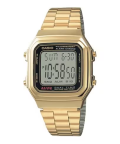 RELOGIO CASIO VINTAGE DIGITAL A178WGA-1ADF