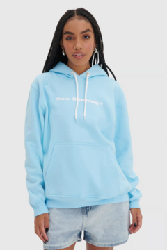 MOLETOM BAW BASIC LOGO AZUL - comprar online