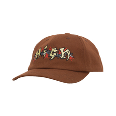 BONE HIGH POLO HAT BRUTAL BROWN