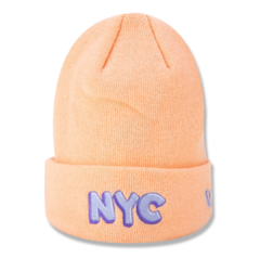 GORRO NEW ERA SWEET WINTER CUTE ORANGE