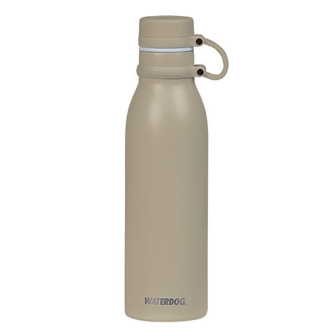 BOTELLA TERMICA WATERDOG 600ML BEIGE