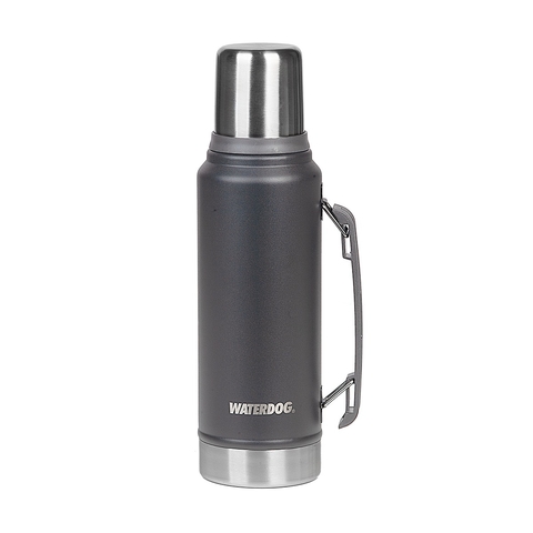 TERMO WATERDOG OMBU 1L GRIS OPACO