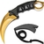 CUCHILLO KARAMBIT DORADO RAZOR