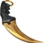 CUCHILLO KARAMBIT DORADO RAZOR - comprar online