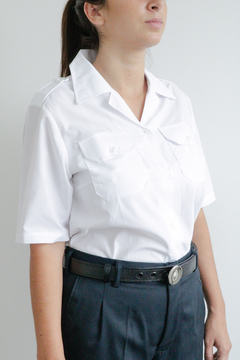 *CAMISA BLANCA DAMA MANGA CORTA - comprar online