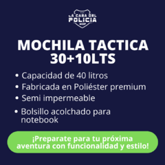 MOCHILA TACTICA 30+10LTS - comprar online