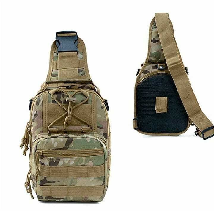 Morral Tactico Cruzado Resistente Organizado y Versatil