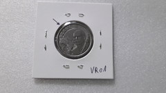 Moeda de 50 Centavos de 2013 Aço Inox Com a Palavra BRASIL Duplicado Catalogada VR 01 - Mandrade Numismática