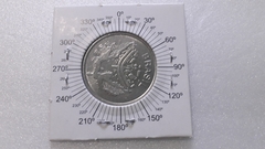 Moeda de 50 Cruzeiros de 1981 Aço Inox Plano Piloto de Brasília Reverso Horizontal à Direita linda Muito escassa - comprar online