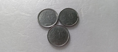 Imagem do Moeda de 10 Centavos de 1995 Aço Inox com CUNHO TROCADO de 5 Centavos Catalogada ZE 01