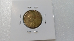 Moeda de 50 Centavos de 1947 Bronze Alumínio Reverso Inclinado à Esquerda JJ 02 - Mandrade Numismática