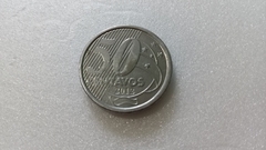 Moeda de 50 Centavos de 2012 Aço Inox com Reverso Duplo Catalogada PP 04