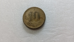 Moeda de 10 Centavos de 1947 Bronze Alumínio escassa IS 19