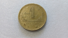 Moeda de 1 Cruzeiro de 1944 Bronze Alumínio BRA 09 AA