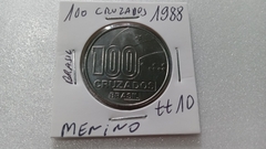 Moeda de 100 Cruzados de 1988 Da Serie AXÉ MENINO TT 10 na internet