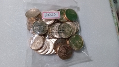 SACHE LACRADO COM 50 MOEDAS DE 25 CENTAVOS DE 2023 - comprar online