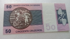 Cédula de 50 Cruzeiros de 1970 C 142 Serie 01243054388 Chancelas Antônio Delfim Neto e Ernane Galveas Flor de Estampa - comprar online