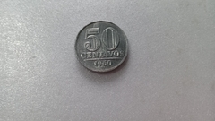 Moeda de 50 Centavos de 1960 Alumínio Flor de Cunho ML 11