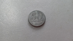 Moeda de 50 Centavos de 1961 Alumínio Flor de Cunho ML 13